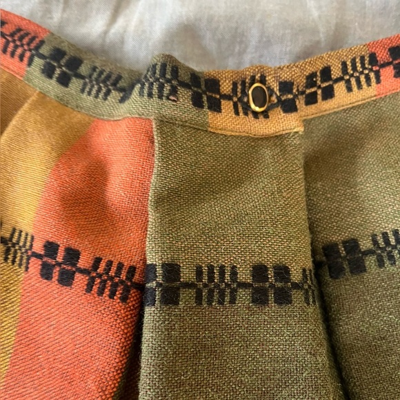 Nelly de Grab Vintage Skirt 100% Virgin Wool Rare Pleated A-Line - Picture 6 of 11